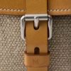 Túi xách Prada Bonnie Medium Linen chính hãng màu nâu MHTP180 2026