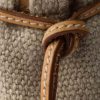 Túi xách Prada Bonnie Medium Linen chính hãng màu nâu MHTP180 2026
