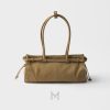 Túi xách Prada Bonnie Medium chính hãng màu nâu nhạt MHTP158 2026