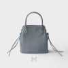 Túi xách đeo chéo Prada Carry màu xám da lộn chính hãng MHTP096 2026