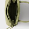 Túi xách đeo chéo Prada Carry màu xanh bơ da lộn chính hãng MHTP095 2026 Túi xách đeo chéo Prada Carry màu xanh bơ da lộn chính hãng MHTP095 2026