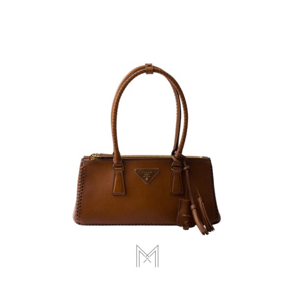 Túi xách Prada Galleria Medium màu nâu chính hãng MHTP255