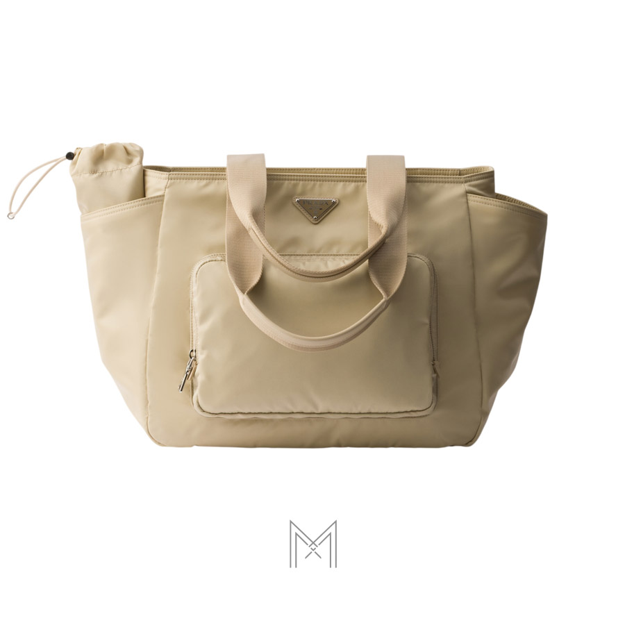 Túi xách Prada Baby màu be chính hãng MHTP088 2026 Túi xách Prada Baby màu be chính hãng MHTP088 2026