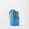 Túi xách Versace Bucket Pivot chính hãng da bê màu xanh MTV195 2026