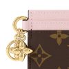 Ví Đựng Thẻ LV Charms Monogram Màu Hồng Ballerine VLV007 2026