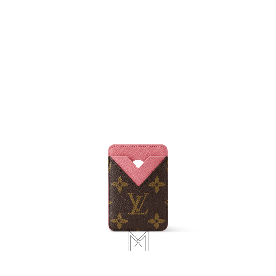 Ví Đựng Thẻ LV Magnetic Nâu Monogram Tender Bliss VLV014 2026 Ví Đựng Thẻ LV Magnetic Nâu Monogram Tender Bliss VLV014 2026