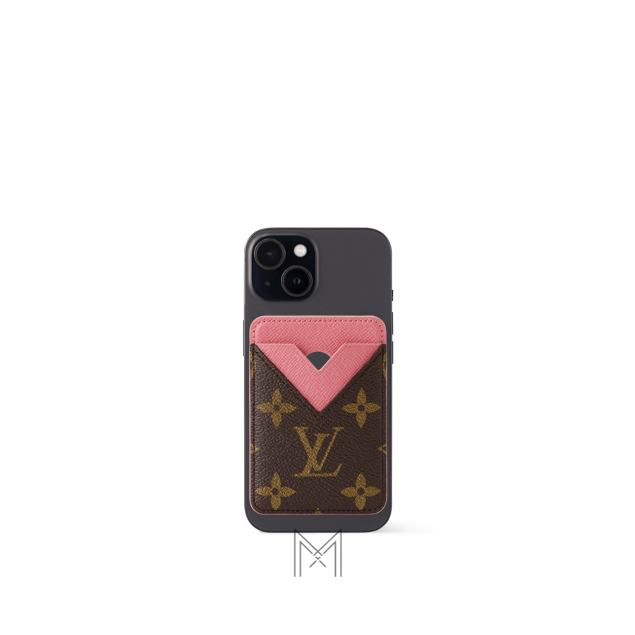 Ví Đựng Thẻ LV Magnetic Nâu Monogram Tender Bliss VLV014 2026 Ví Đựng Thẻ LV Magnetic Nâu Monogram Tender Bliss VLV014 2026