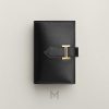 Ví đựng thẻ Hermes Bearn màu đen khoá vàng authentic MVH19 2026 Ví đựng thẻ Hermes Bearn màu đen khoá vàng authentic MVH19 2026