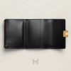 Ví ngắn da Hermes Charniere Compact khoá vàng chính hãng MVH38 2026