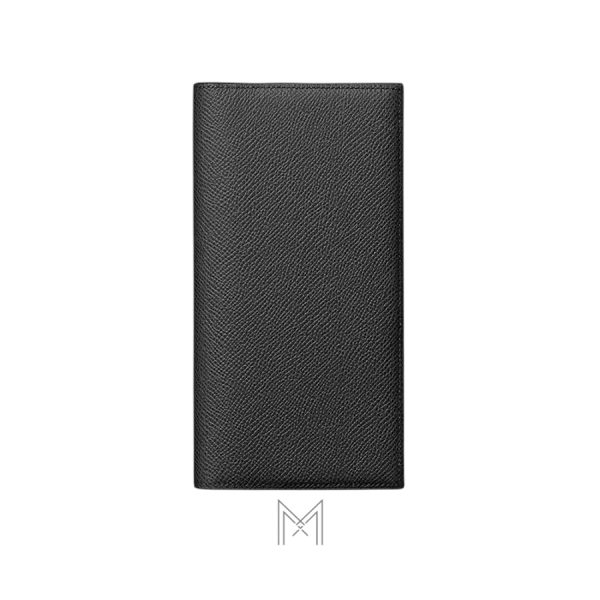 Ví dài Hermes MC² Fleming màu đen hàng hiệu chính hãng MVH02