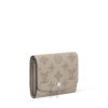 Ví Ngắn Cúc Bấm LV Iris Màu Be Monogram Mahina Chính Hãng VLV102 2026 Ví Ngắn Cúc Bấm LV Iris Màu Be Monogram Mahina Chính Hãng VLV102 2026