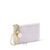 Ví Ngắn Zippy LV Key Pouch Màu Tím Da Taurillon Authentic VLV059 2026
