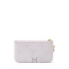 Ví Ngắn Zippy LV Key Pouch Màu Tím Da Taurillon Authentic VLV059 2026