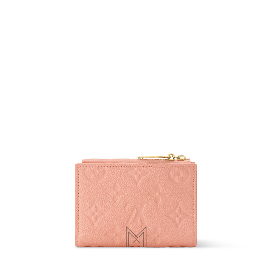 Ví Ngắn Khóa Zip Louis Vuitton Lisa Màu Hồng Đào Monogram Empreinte VLV124 2026 Ví Ngắn Khóa Zip Louis Vuitton Lisa Màu Hồng Đào Monogram Empreinte VLV124 2026