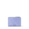 Ví Ngắn Khóa Zip LV Lisa Blue Frost Monogram Empreinte VLV074 2026 Ví Ngắn Khóa Zip LV Lisa Blue Frost Monogram Empreinte VLV074 2026