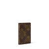 Ví Ngắn Zippy LV Pocket Organizer Nâu Monogram Phối Vàng Chính Hãng VLV060 2026