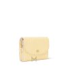 Ví Ngắn Cúc Bấm LV Rosalie Coin Vàng Banane Monogram Authentic VLV071 2026