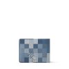 Ví Ngắn Nam LV Slender Damoflage Xanh Indigo Canvas Damier Graphite VLV049 2026 Ví Ngắn Nam LV Slender Damoflage Xanh Indigo Canvas Damier Graphite VLV049 2026