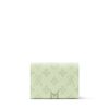 Ví Ngắn Cúc Bấm LV Victorine Màu Xanh Monogram Authentic VLV090 2026