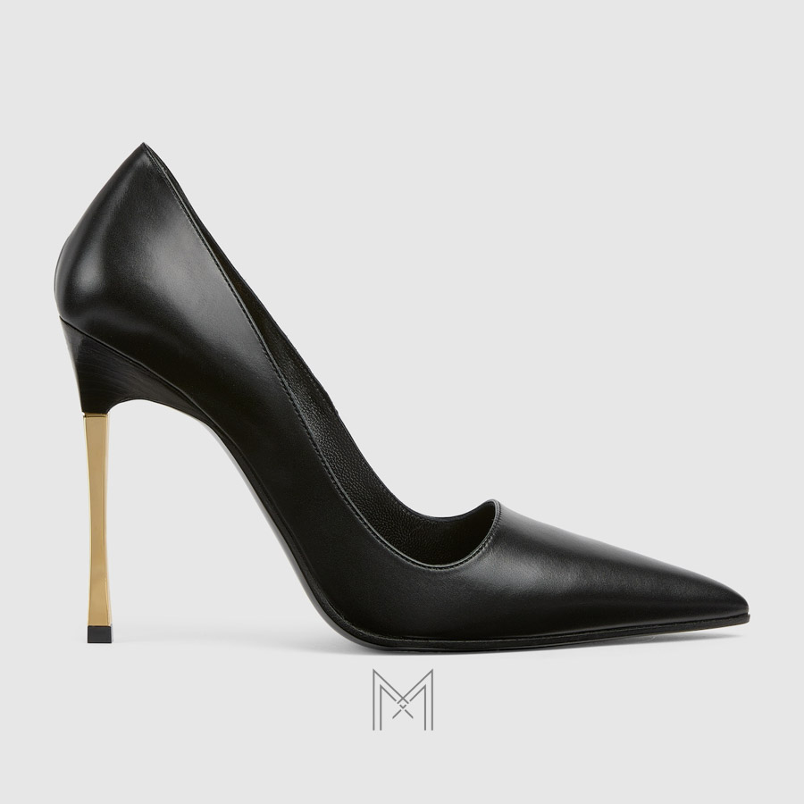 Giày cao gót Gucci Bombshell màu đen da trơn authentic MHGG042 2026 Giày cao gót Gucci Bombshell màu đen da trơn authentic MHGG042 2026