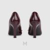 Giày cao gót Gucci màu đỏ mận khóa vàng authentic MHGG034 2026 Giày cao gót Gucci màu đỏ mận khóa vàng authentic MHGG034 2026