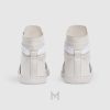 Sneaker boot Gucci màu trắng phối dải web chính hãng MHGG023 2026