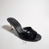 Dép Gucci Bamboo cao gót màu đen chính hãng MHDG013 2026 Dép Gucci Bamboo cao gót màu đen chính hãng MHDG013 2026