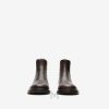 Chelsea boot Burberry màu nâu đậm phối họa tiết be chính hãng MHGB045 2026 Chelsea boot Burberry màu nâu đậm phối họa tiết be chính hãng MHGB045 2026