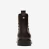 Chelsea boot Burberry màu nâu đậm phối họa tiết be chính hãng MHGB045 2026 Chelsea boot Burberry màu nâu đậm phối họa tiết be chính hãng MHGB045 2026
