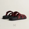 Dép quai ngang Hermes Extra authentic màu đỏ MHHH164 2026