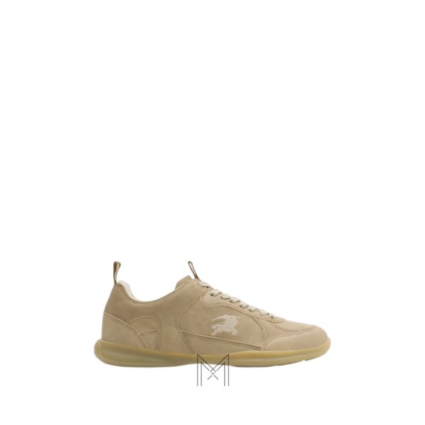 Sneaker Burberry Matrix màu be đậm da lộn chính hãng MHGB033