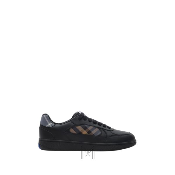 Sneaker Burberry Terrace màu đen phối họa tiết chính hãng MHGB023