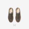 Giày thể thao thấp cổ Burberry màu xám tro phối nâu chính hãng MHGB019 2026 Giày thể thao thấp cổ Burberry màu xám tro phối nâu chính hãng MHGB019 2026