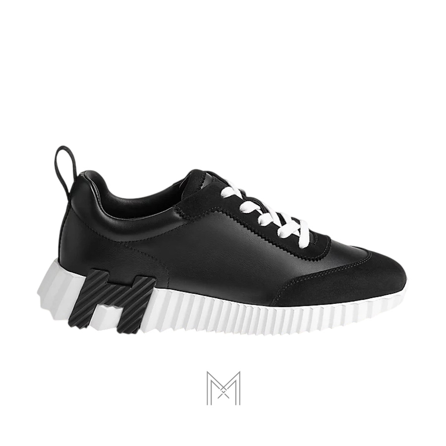 Sneaker Hermes màu đen đế trắng hàng hiệu chính hãng MHGH019 2026 Sneaker Hermes màu đen đế trắng hàng hiệu chính hãng MHGH019 2026