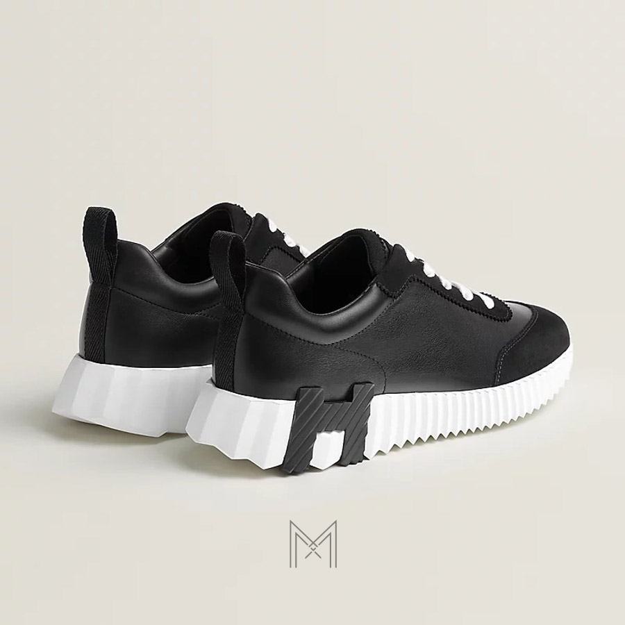 Sneaker Hermes màu đen đế trắng hàng hiệu chính hãng MHGH019 2026 Sneaker Hermes màu đen đế trắng hàng hiệu chính hãng MHGH019 2026