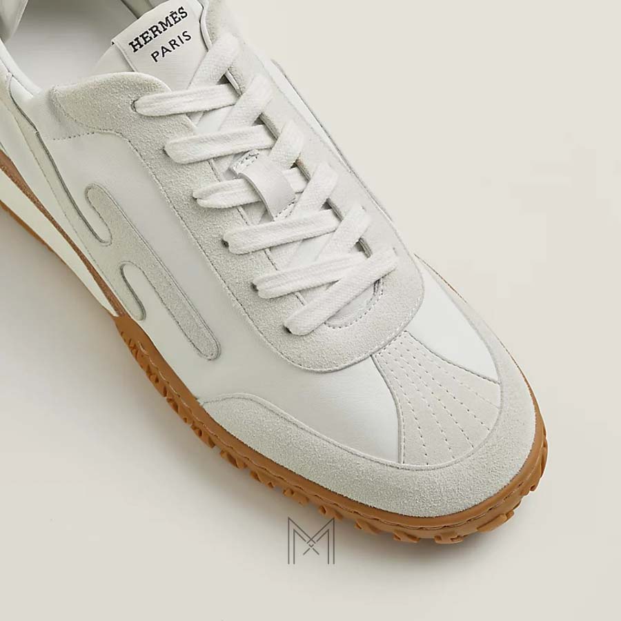Sneaker Hermes Jet màu trắng chính hãng MHGH042 2026 Sneaker Hermes Jet màu trắng chính hãng MHGH042 2026