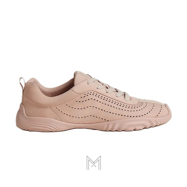 Sneaker nữ Hermes màu hồng phấn chính hãng MHGH033