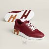 Giày thể thao Hermes Bouncing chính hãng màu đỏ MHGH129 2026 Giày thể thao Hermes Bouncing chính hãng màu đỏ MHGH129 2026