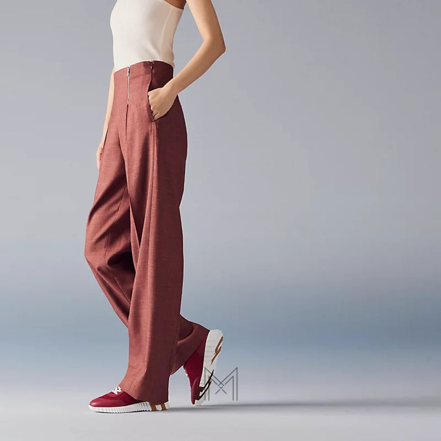 Giày thể thao Hermes Bouncing chính hãng màu đỏ MHGH129 2026 Giày thể thao Hermes Bouncing chính hãng màu đỏ MHGH129 2026