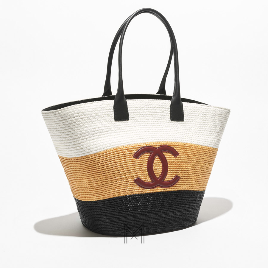 Túi xách Chanel Coco Beach cỡ lớn phối màu chính hãng MCN38 2026 Túi xách Chanel Coco Beach cỡ lớn phối màu chính hãng MCN38 2026