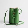 Túi Xách Đeo Chéo Dior Petit Trèfle Mini Bucket Bag Clover Lucky Green Smooth Lambskin JTT014 2026
