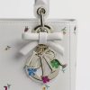 Túi Xách Dioramour Small Lady Dior Bag with Strap White Lambskin Printed with Multicolor Revolution Flowers Motif JTT126 2026