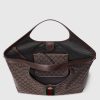 Túi xách Gucci Giglio màu nâu đậm logo vàng chính hãng MHTG080 2026