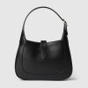 Túi đeo vai Gucci Jackie 1961 màu đen da trơn authentic MHTG160 2026 Túi đeo vai Gucci Jackie 1961 màu đen da trơn authentic MHTG160 2026