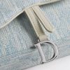 Túi Đeo Chéo Dior Medium Saddle Pouch with Chain Céleste Blue Dior Oblique Washed Jacquard JJT191 2026 Túi Đeo Chéo Dior Medium Saddle Pouch with Chain Céleste Blue Dior Oblique Washed Jacquard JJT191 2026