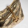 Túi xách Gucci Evening màu vàng ánh kim authentic MHTG168 2026