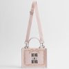 Túi Xách Đeo Chéo Mini Dior Book Tote with Strap Rose Tendre Book Cover Embroidery JJT173 2026