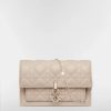 Túi Đeo Chéo My Dior Daily Pouch with Chain Powder Beige Cannage Lambskin JTT087 2026