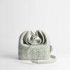 Túi Đeo Chéo Small Dior Toujours Hobo Bag Soupir Green Cannage Lambskin JJT264 2026