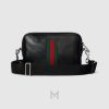 Túi đeo chéo Gucci Trademark màu đen chính hãng MHTG076 2026 Túi đeo chéo Gucci Trademark màu đen chính hãng MHTG076 2026